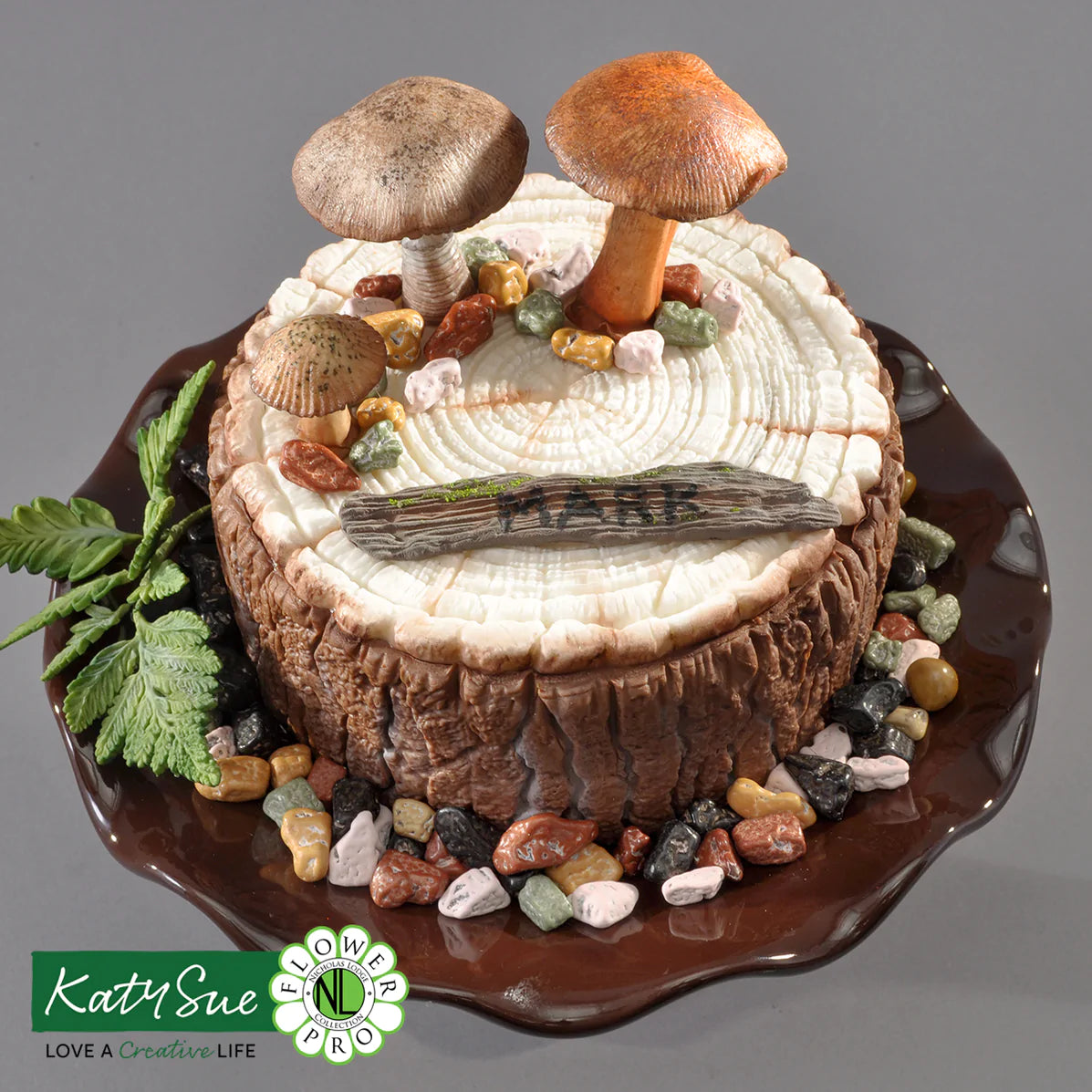 Toadstools & Mushrooms Mould + Veiner