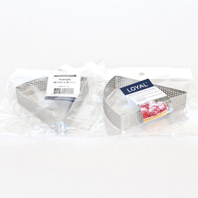 Perforated Tart Ring Triangle (98x87mm)