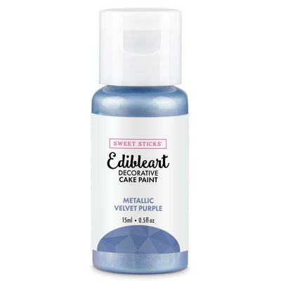 Velvet Purple Metallic Edibleart Paint 15ml