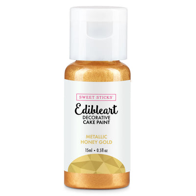 Honey Gold Metallic Edibleart Paint 15ml