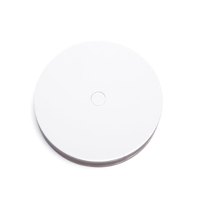 Cardboard Perforated Round White Cake Board