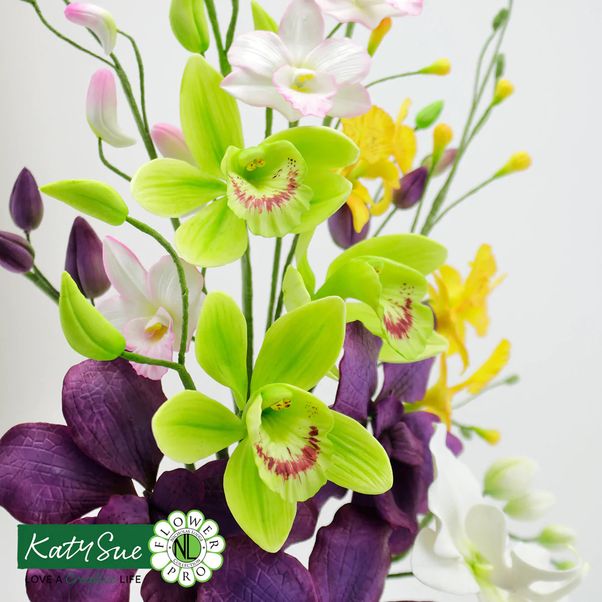 Ultimate Orchids Silicone Moulds + Veiner Set