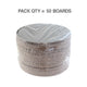 Dessert Cardboard Round Black Board (50pc)