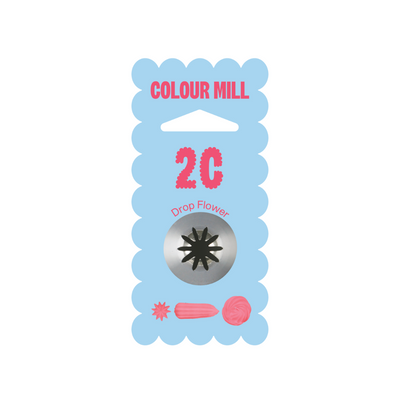 Colour Mill Piping Tip 2C Drop Flower
