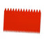 Comb Scraper Red