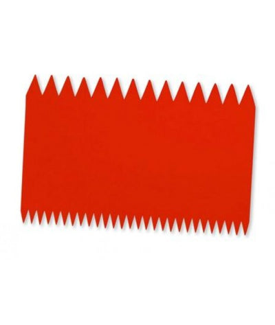 Comb Scraper Red