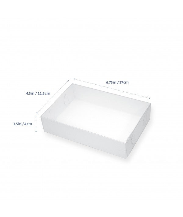 Biscuit Box Clear 1.5" High