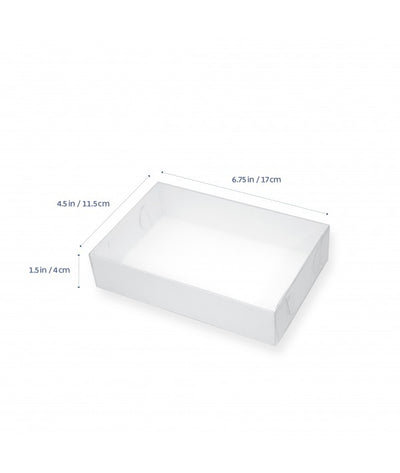 Biscuit Box Clear Lid