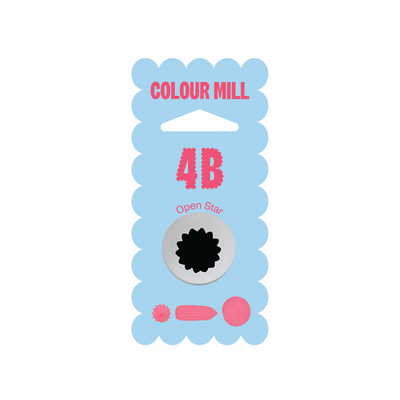 Colour Mill Piping Tip 4B Open Star