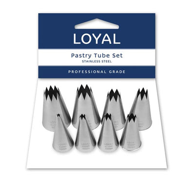 Piping Tip Star Set (8pc)