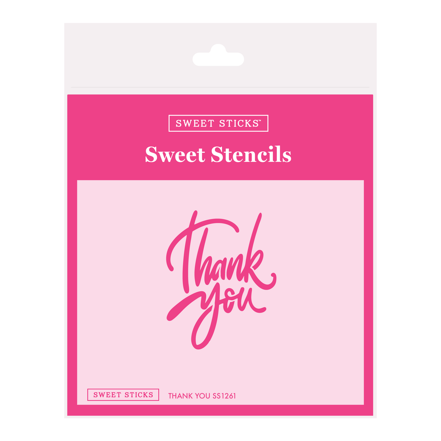 Thank you SS1261 (no cutter) Stencil
