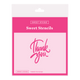 Thank you SS1261 (no cutter) Stencil