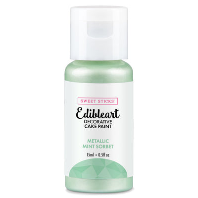 MInt Sorbet Metallic Edibleart Paint 15ml