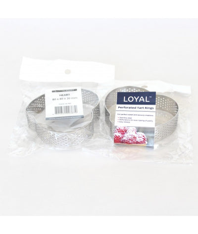 Perforated Tart Ring Round (70mm)