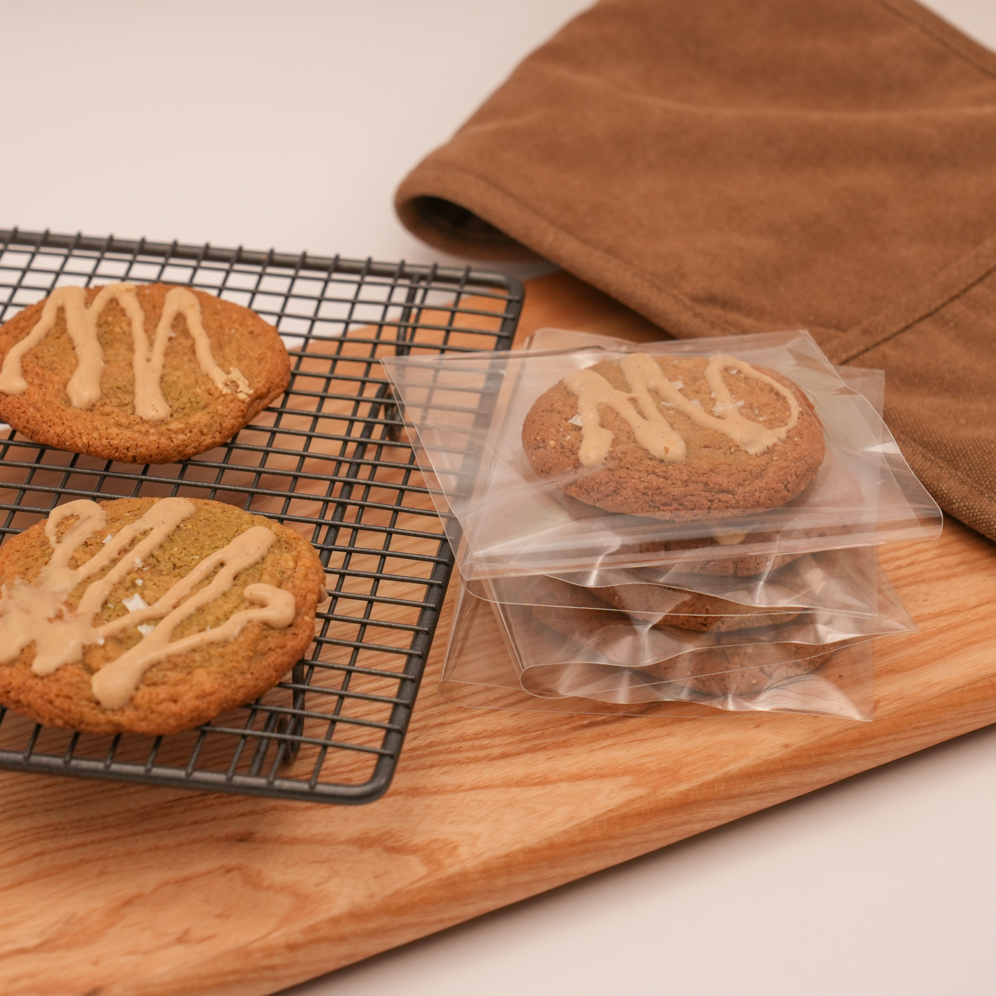 Resealable Cookie Bag 120x180mm (100pk)
