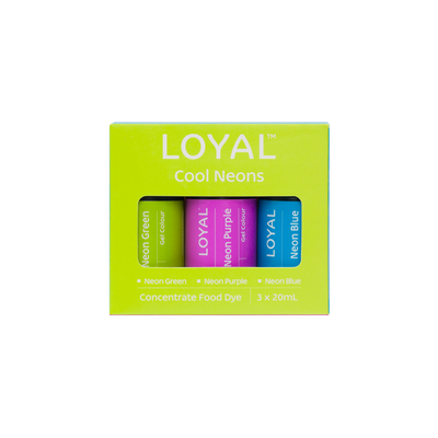 LOYAL Gel 3pce Pack - Cool Neons