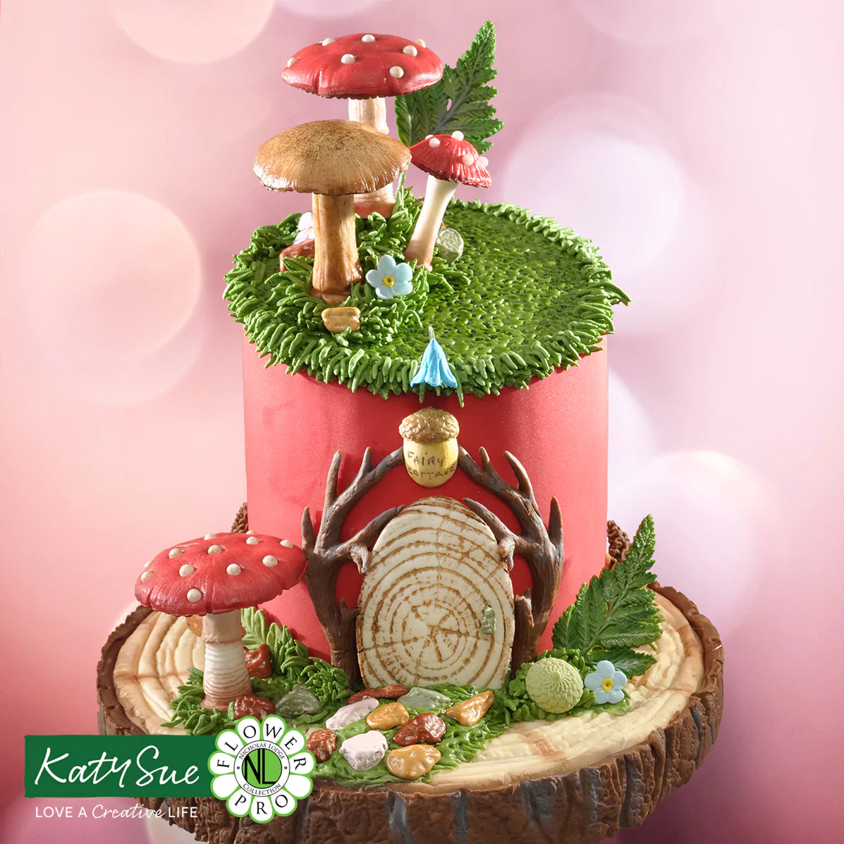Toadstools & Mushrooms Mould + Veiner