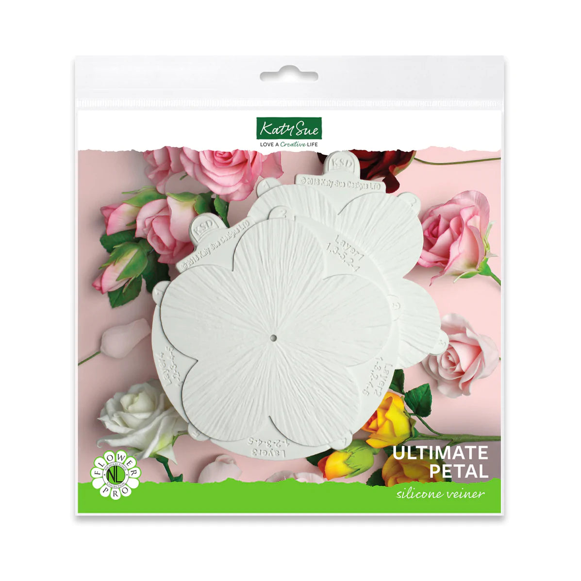 Ultimate Petal Veiner Silicone Mould