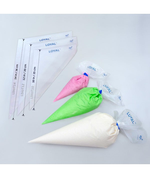 Tipless Degradable Bags Clear 12"