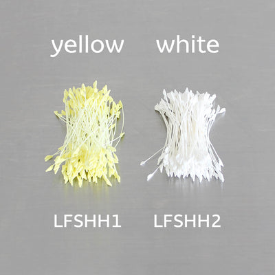 Floral Stamen Hammerhead Yellow Large (6pk)