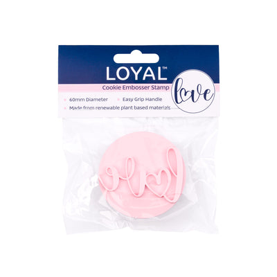 Cookie Embosser Stamp Love