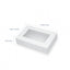 Biscuit Box with Window 1.5" High