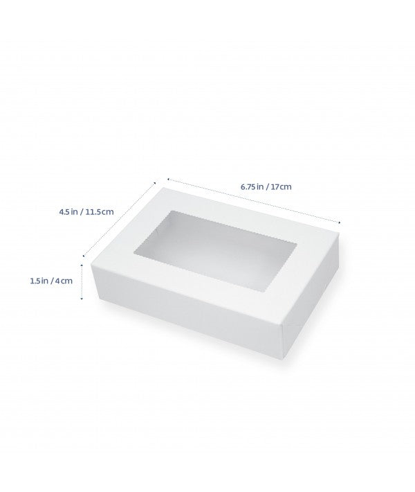 Biscuit Box with Window 1.5" High