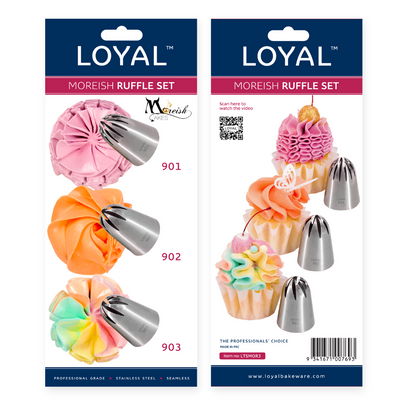 Moreish Ruffle Piping Set (3pc)