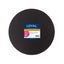 Masonite Round Black Board