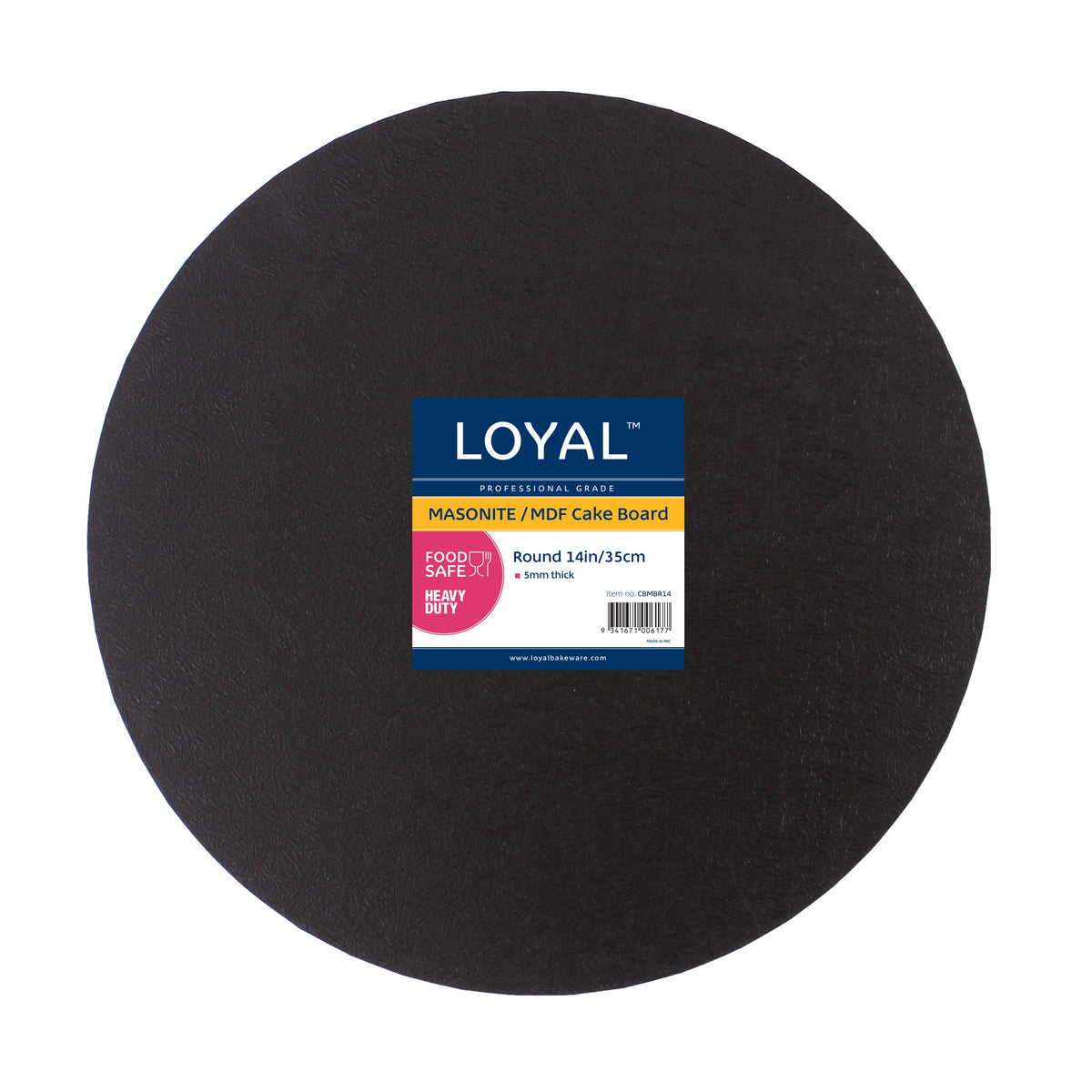Masonite Round Black Board