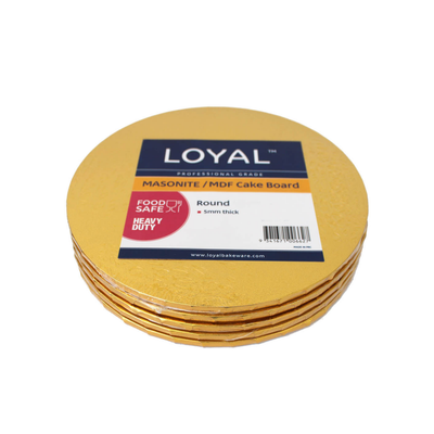 Masonite Round Gold Board