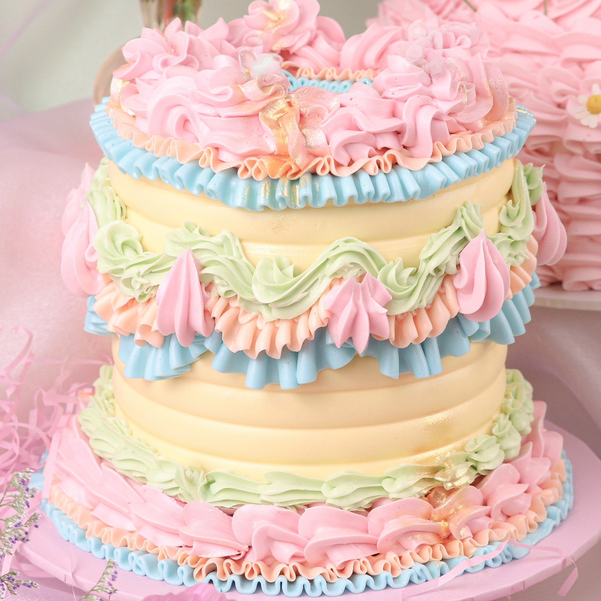 Pastel Dream Vintage Cake Bundle