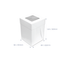 Tall Cake Box 12" High
