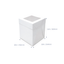 Tall Cake Box 12" High