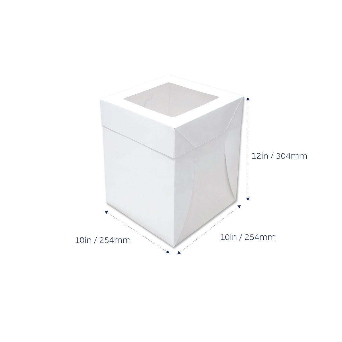 Tall Cake Box 12" High