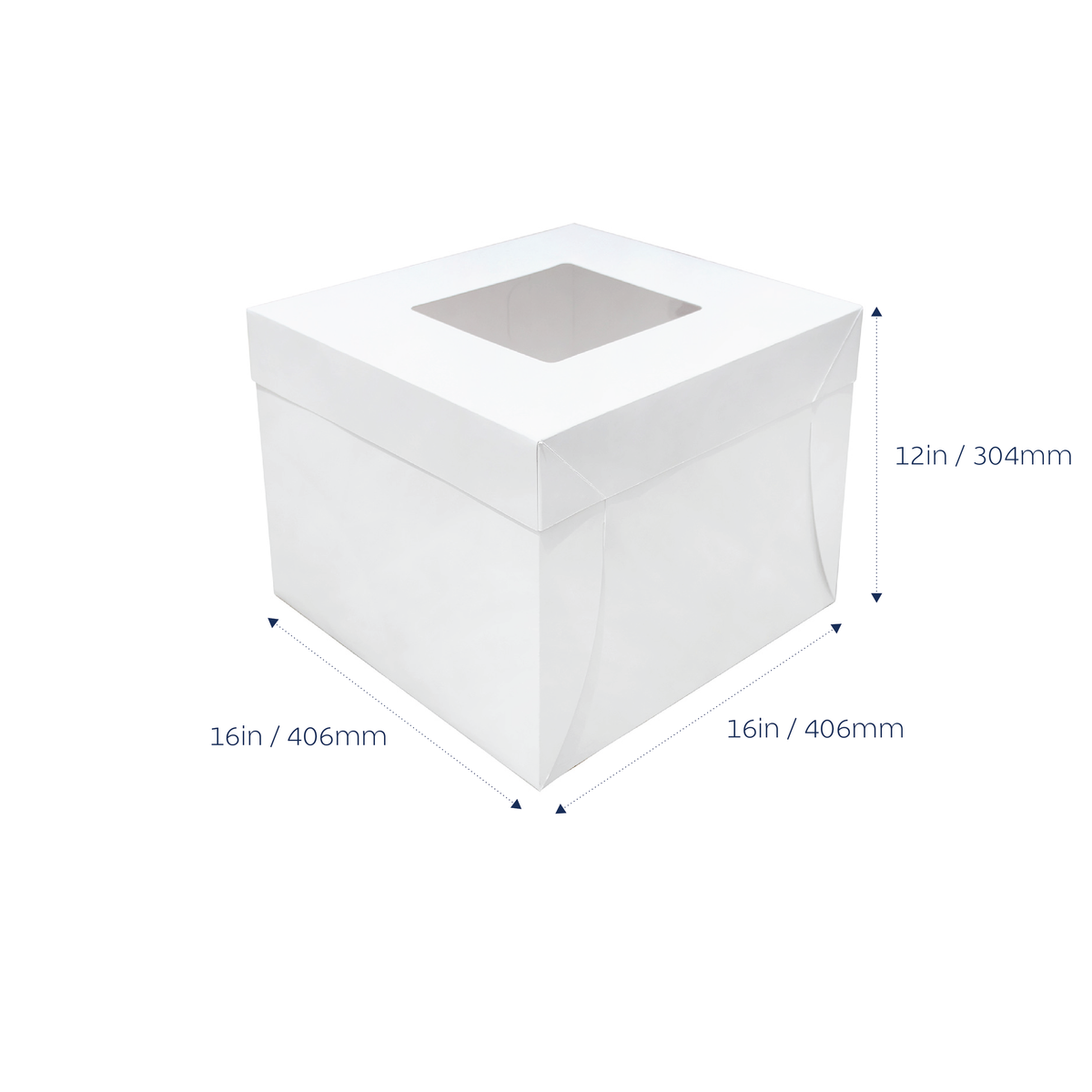 Tall Cake Box 12" High
