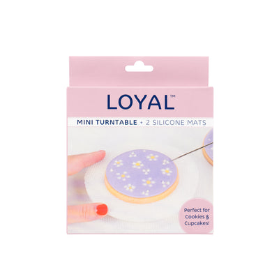 Mini Turntable + 2 Silicone Mats