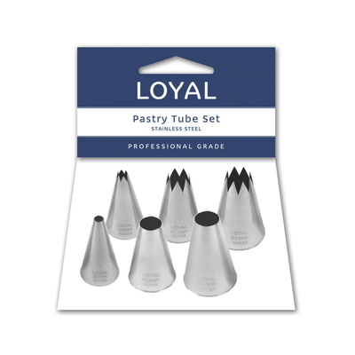 Assorted Open Star + Round Tip Set (6pc)