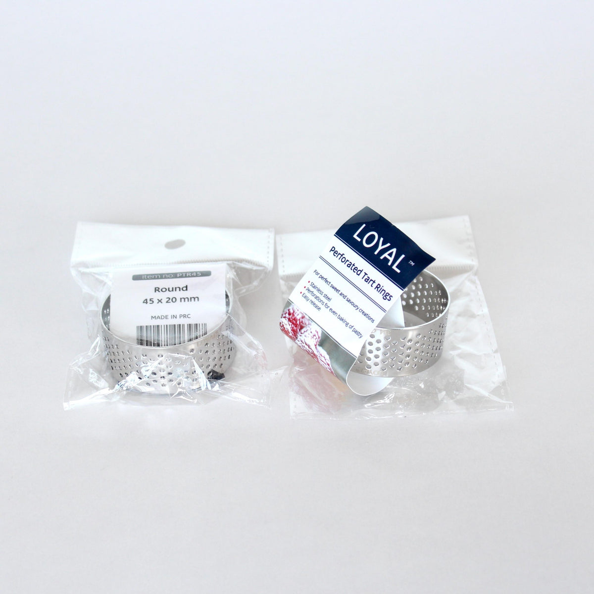 Perforated Tart Ring Round (45mm)