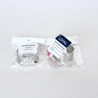 Perforated Tart Ring Round (45mm)