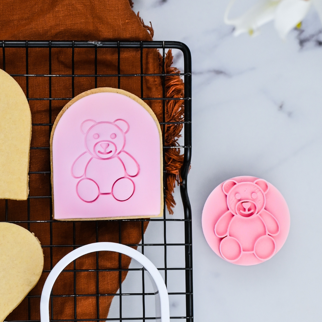 Cookie Embosser Stamp Bear