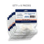 Floral Stamen Pearl White Medium (6pk)