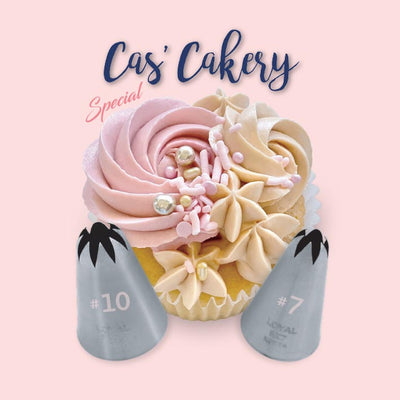 Cas Cakery Set Closed Star 7 + 10