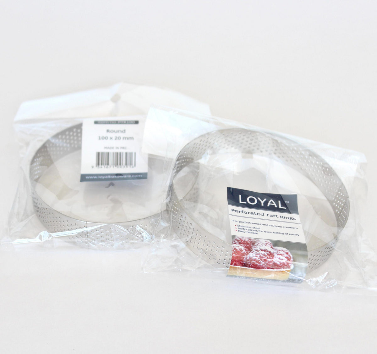 Perforated Tart Ring Round (100mm)