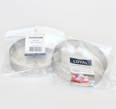 Perforated Tart Ring Round (100mm)