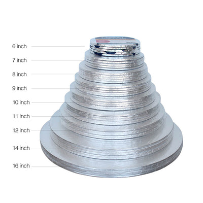 Masonite Round Silver Board