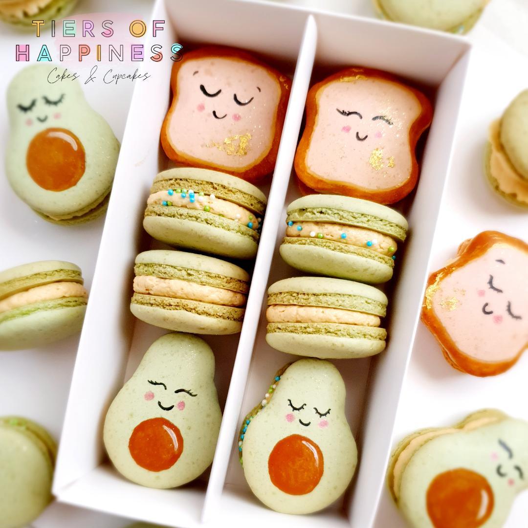 Macaron Box with Window Lid