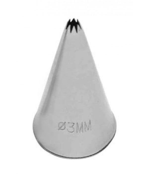 Pastry Tube Stainless Steel French Star