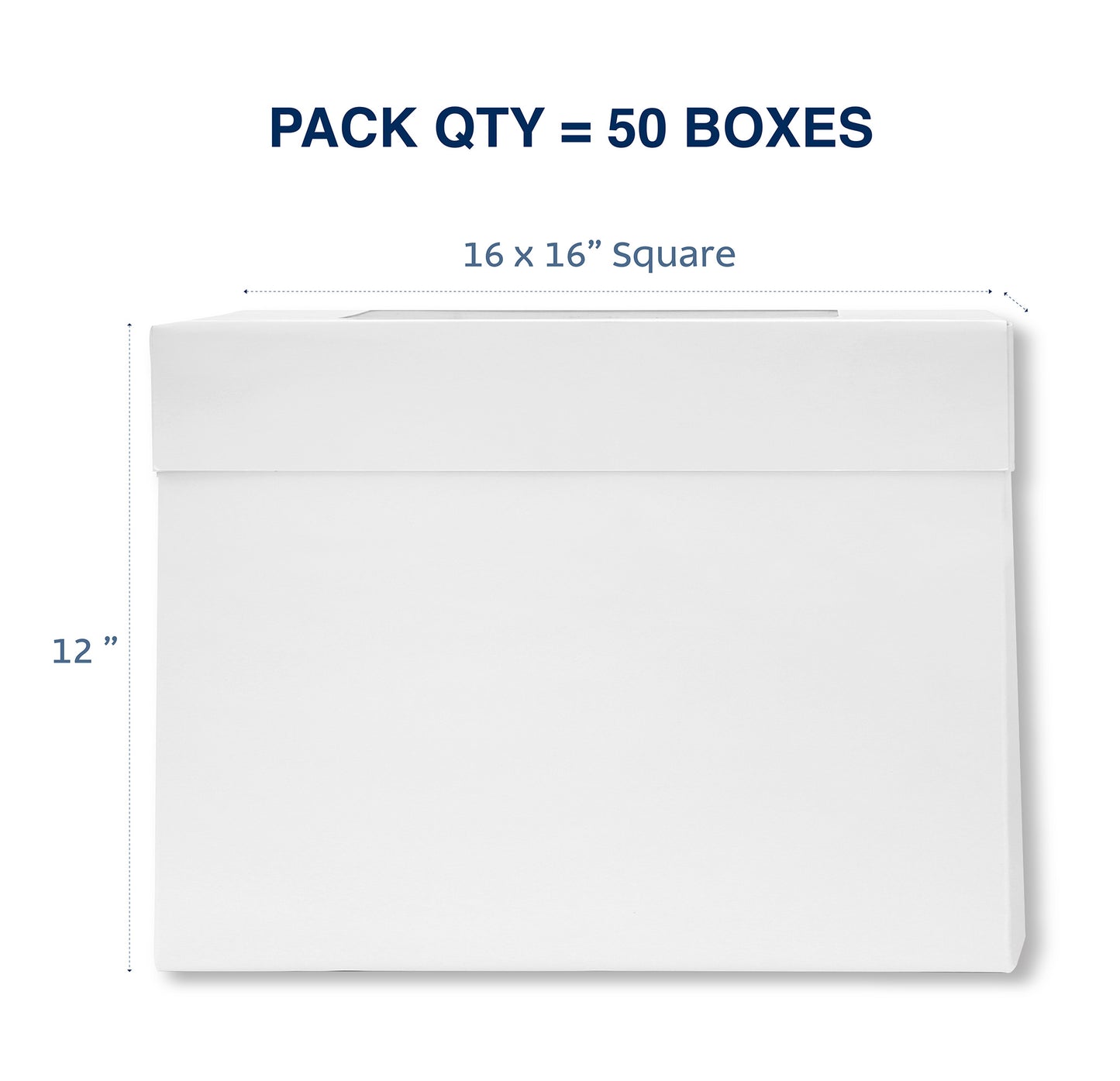 Tall Cake Box 12" High