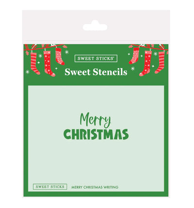 Christmas Writing Stencil